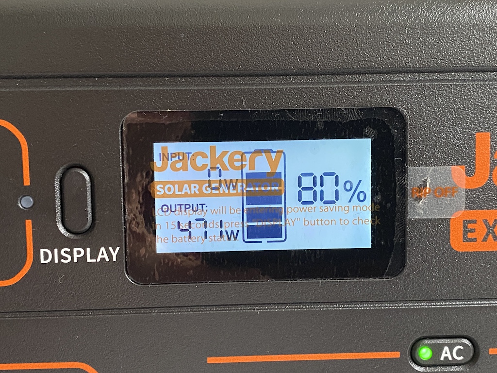 471 W verbrauchte der Frostwächter