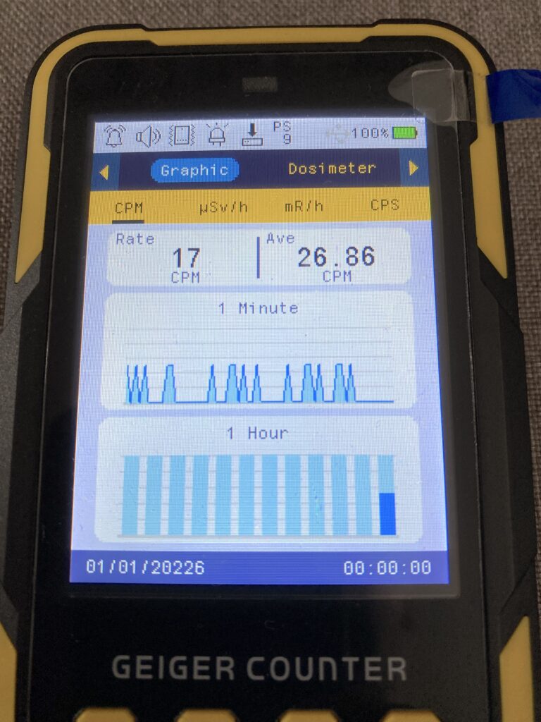 GQ GMC-800 Farbdisplay