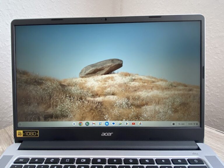 Bildschirm des Acer Chromebook 314