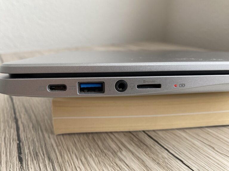 Anschlüsse des Acer Chromebook 314 (Bild 1 von 2)