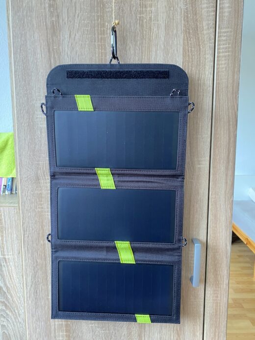 Faltbares Solarpanel im Praxistest - Beitragsbild