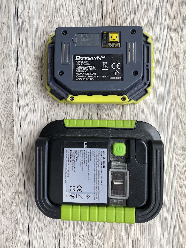 LED - Strahler Rückseite