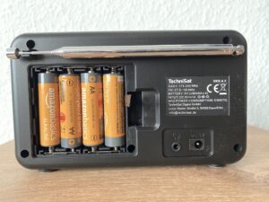 Batteriefach für 4 x AA-Batterien